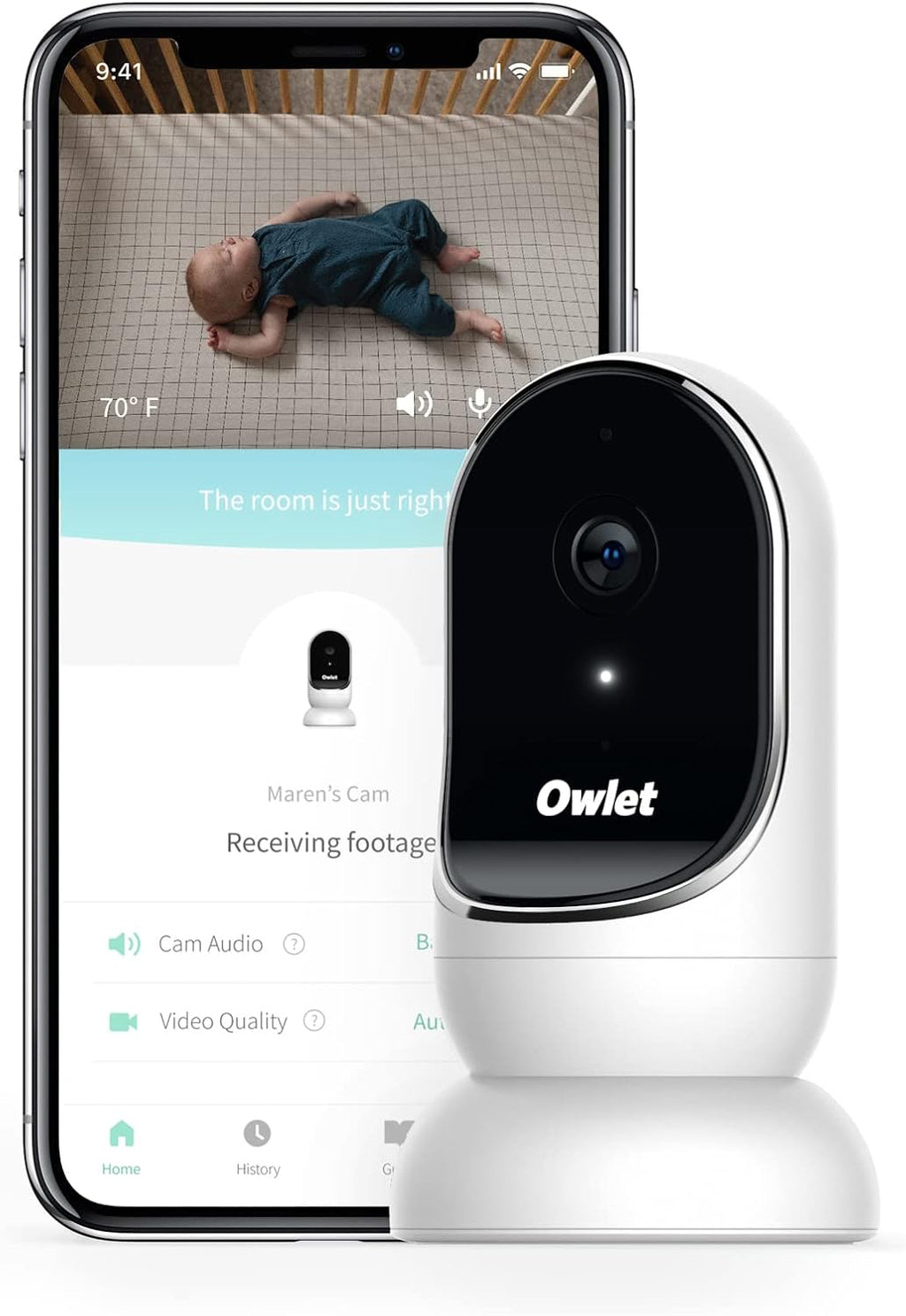 Baby Monitor with Night Vision and Audio S2076