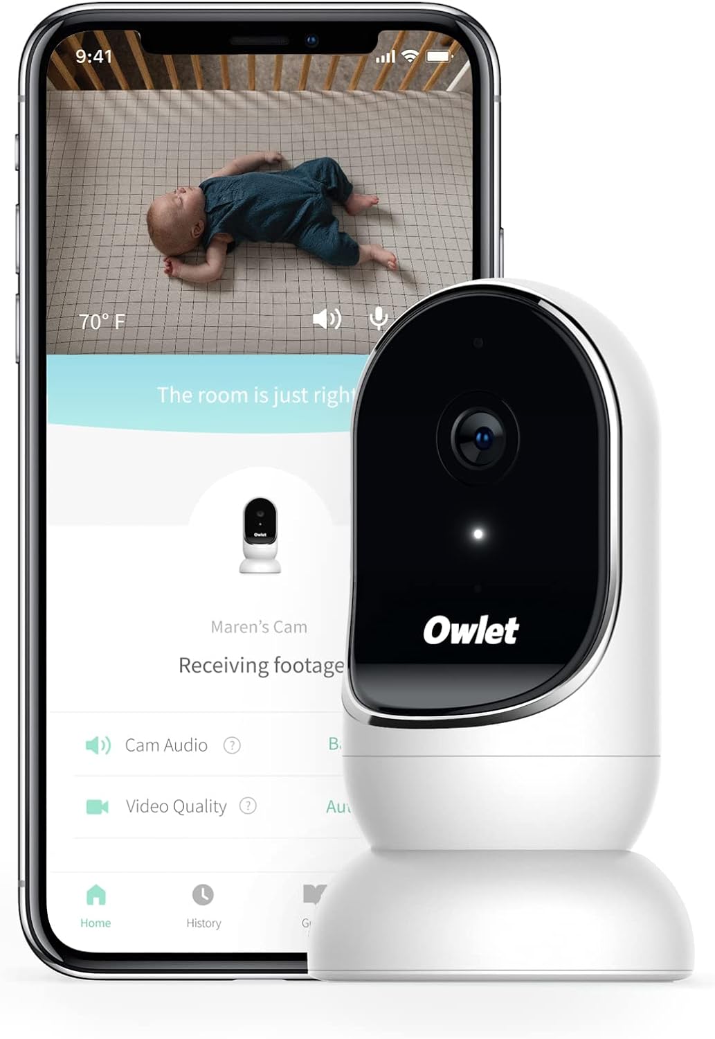 Baby Monitor with Night Vision and Audio S2076