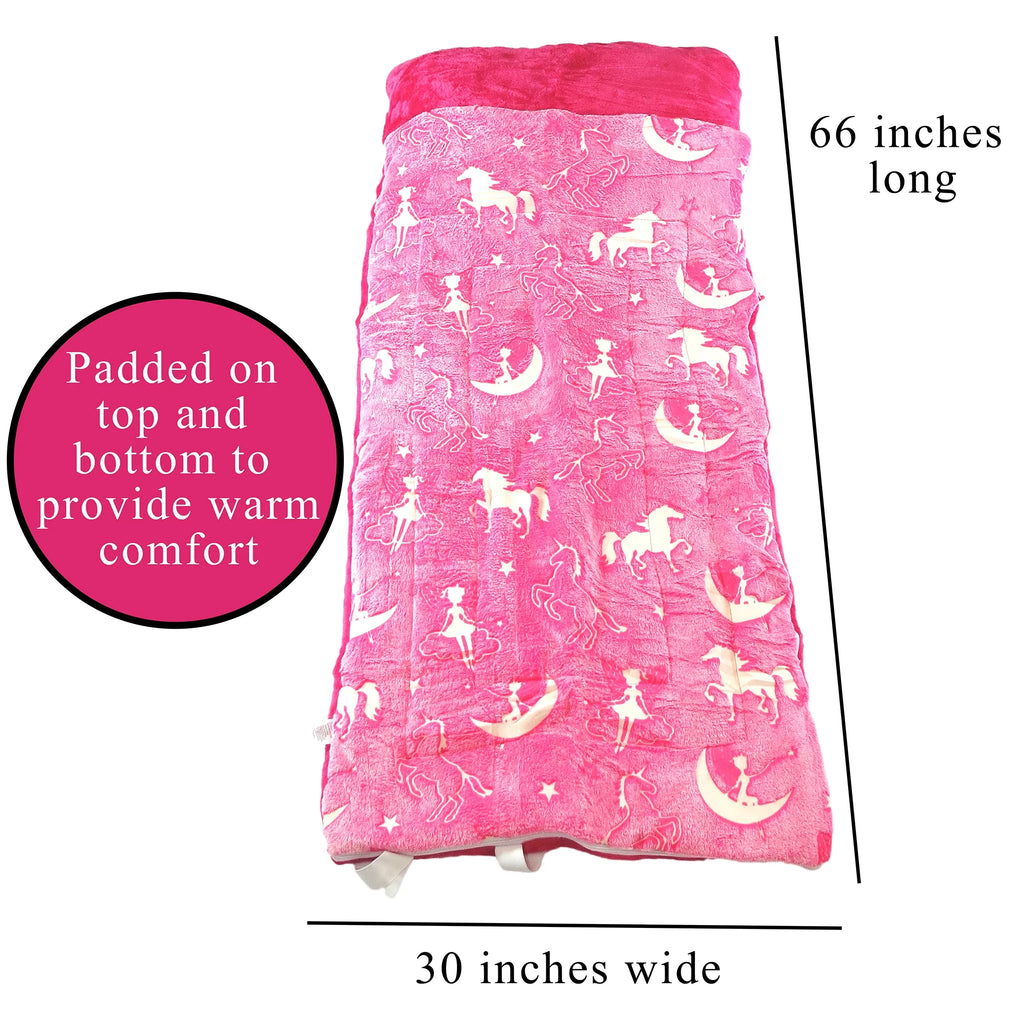 Glow in The Dark Sleeping Bag 66x30 in E46522