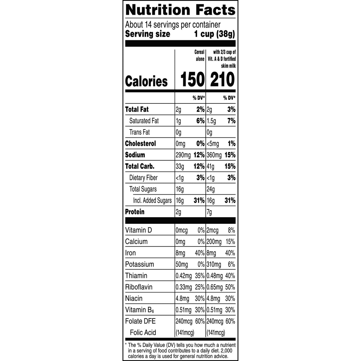 Original 18 oz Cereal, Pack of 4 R7282