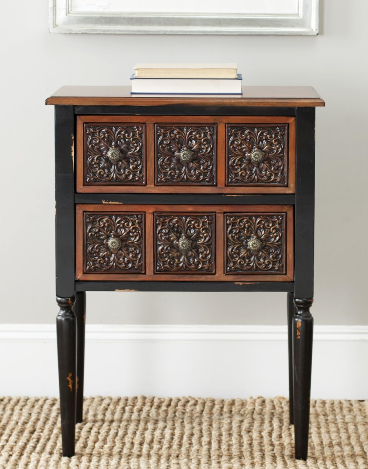 Dark Brown Side Table Q50367