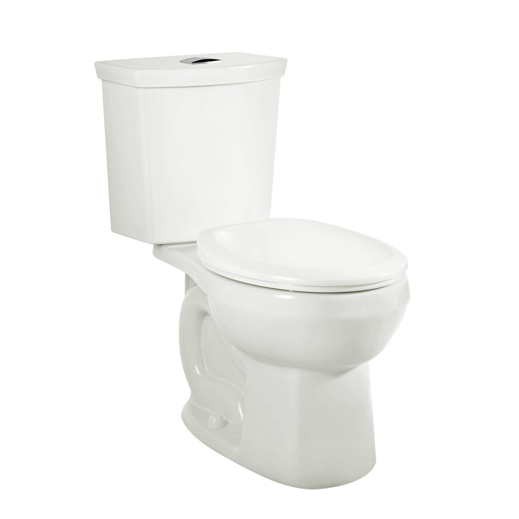 White Dual Flush Elongated Two-Piece Toilet Q8743