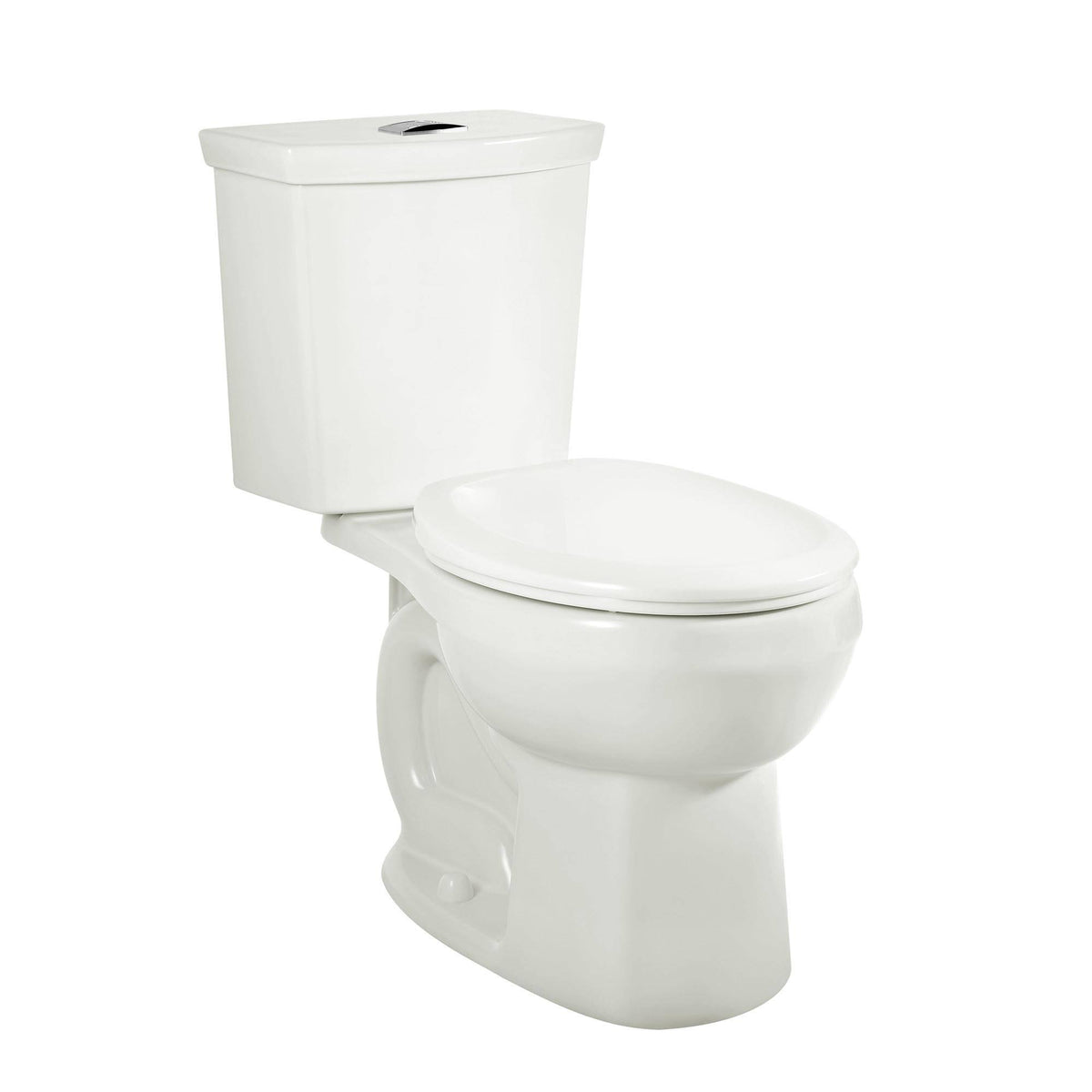 White Dual Flush Elongated Two-Piece Toilet Q8743