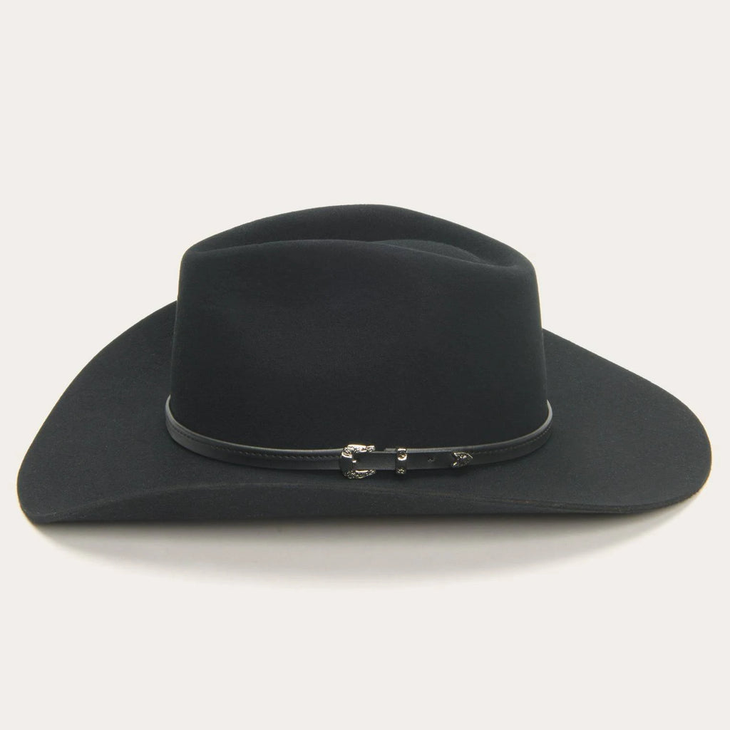 Black Buffalo Fur Hat B10085