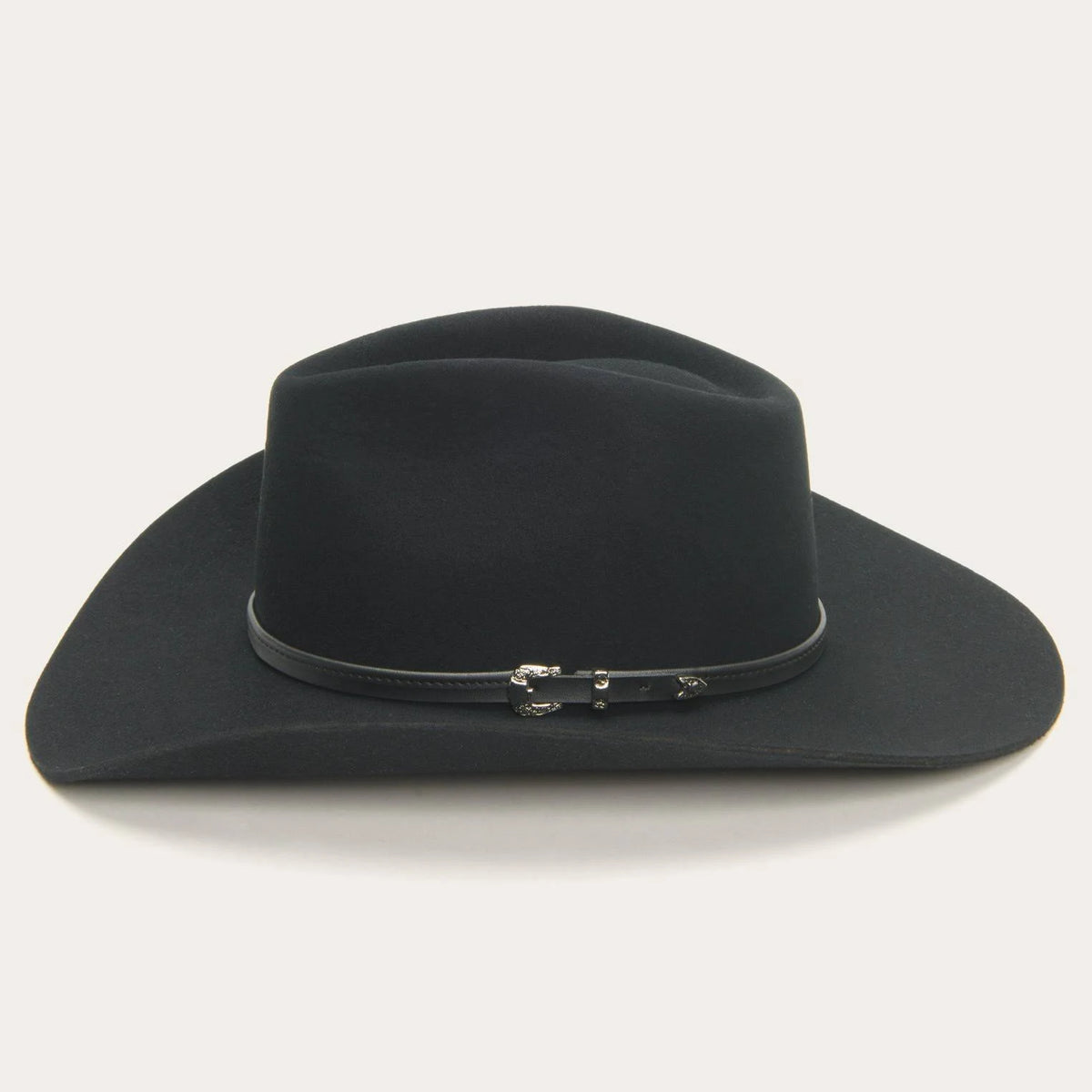 Black Buffalo Fur Hat B10085