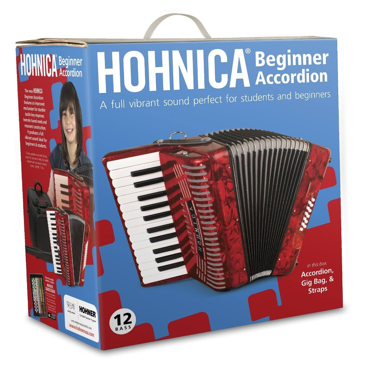 12 Bass Piano Accordion D315736