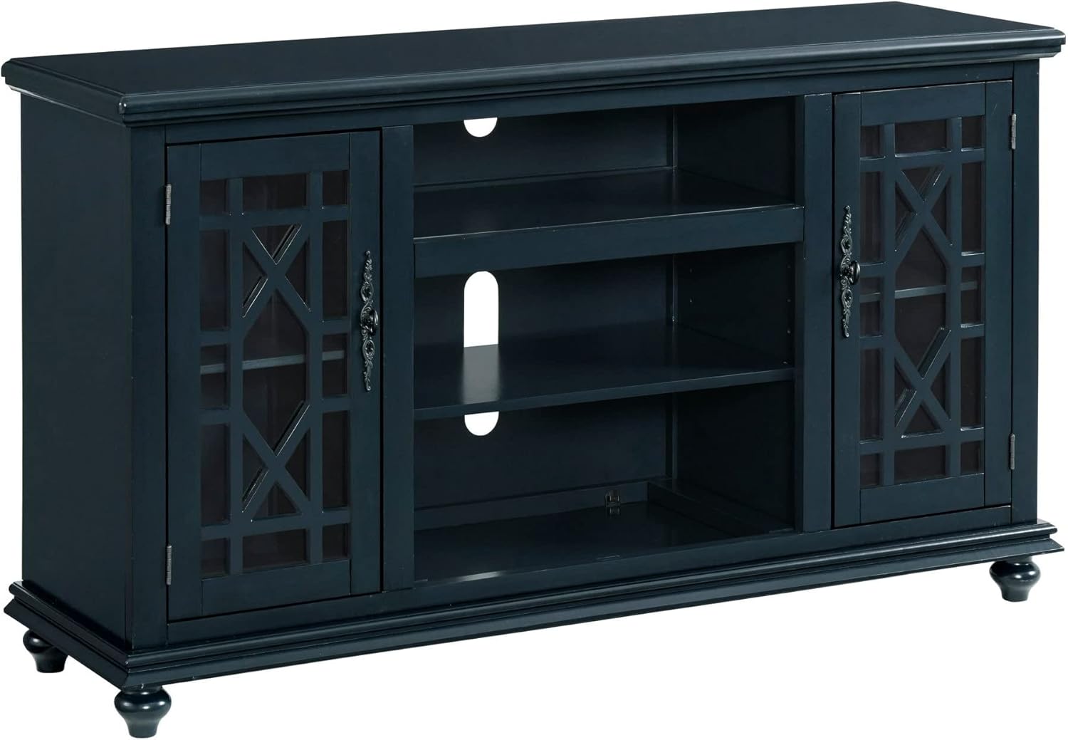 Blue 2 Door TV Stand F4381
