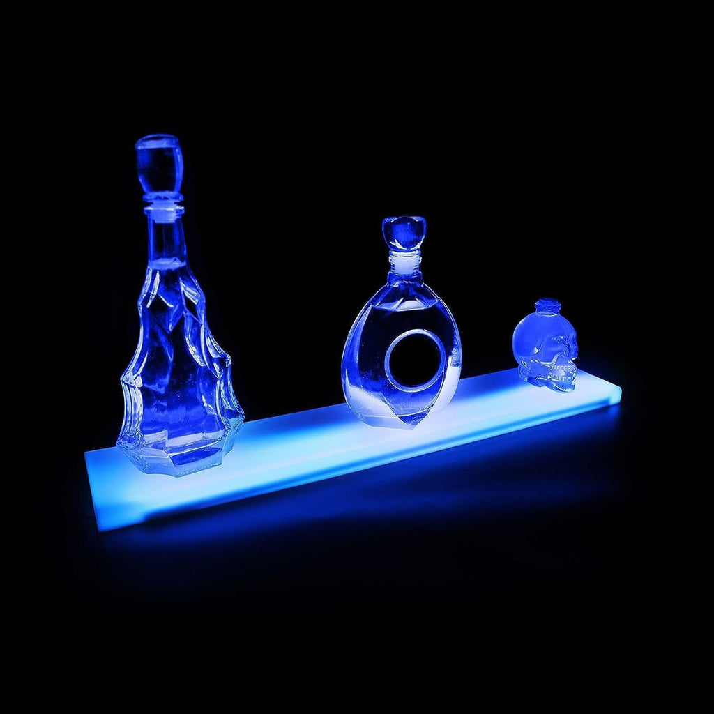 24-inch LED Acrylic Liquor Bottle Display Shelf with Remote T93048