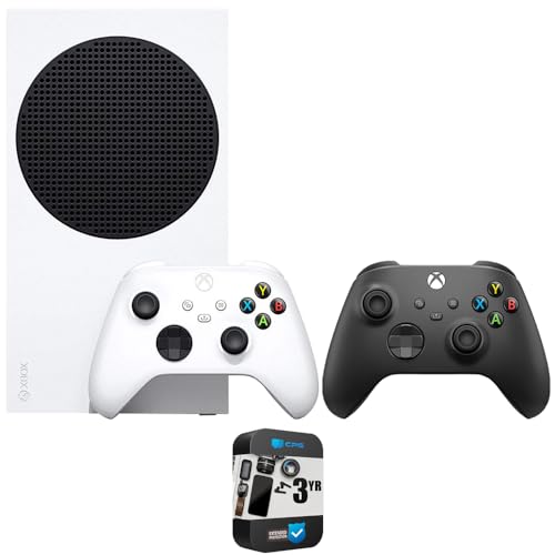 Xbox Series S 512 GB SSD White Console with Dual Controller W158701
