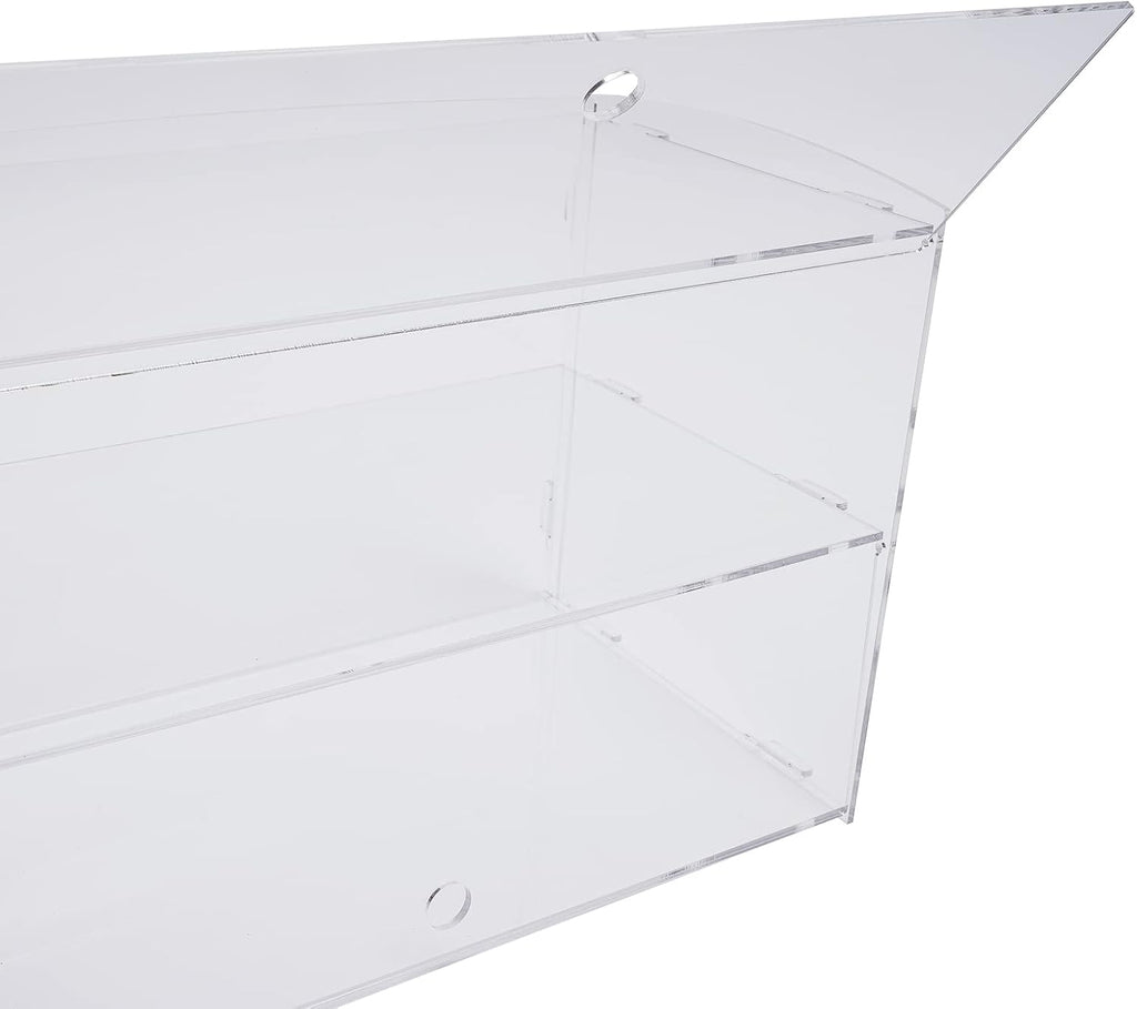 Acrylic Clear 2 Tier Bakery Display Case M8194
