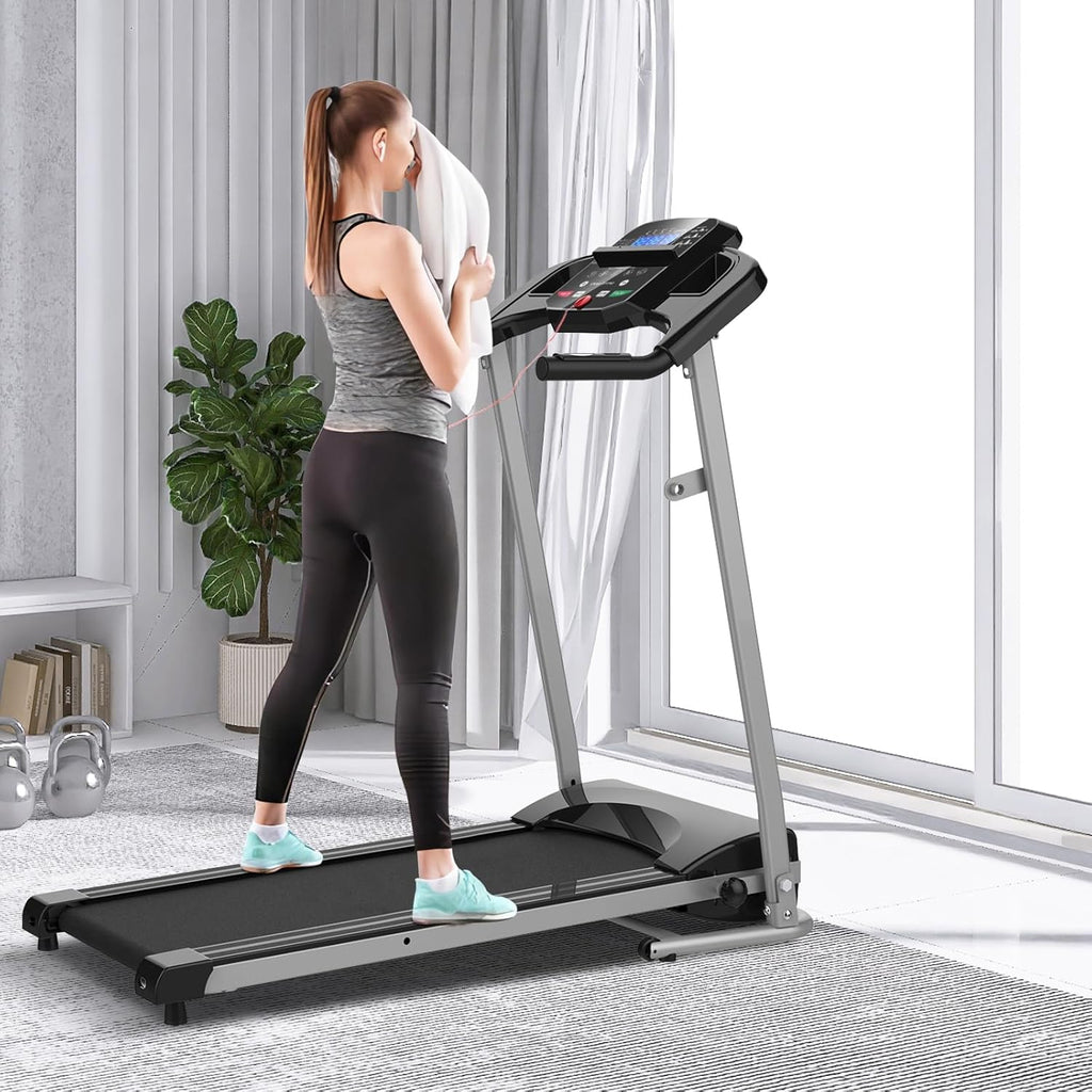 Folding Motorized Treadmill O685