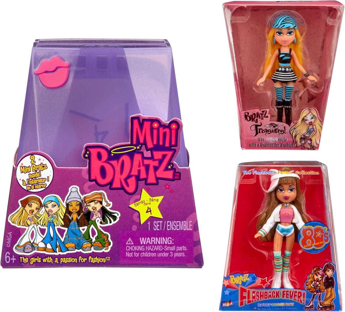 Mini Series 4 Collectible Figures, 2 Mini Dolls per Blind Pack S67168