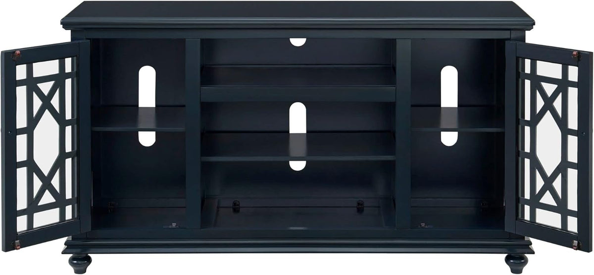 Blue 2 Door TV Stand F4381