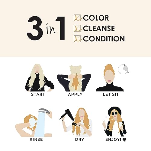 Semi Permanent Hair Color Depositing Conditioner, 12 Fl Oz K848