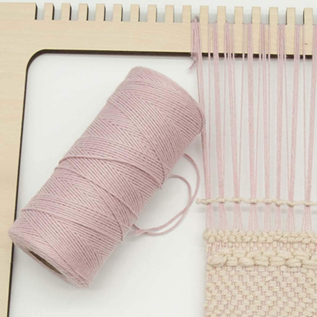2 Roll 1mm Cotton Loom Warp Thread Yarn A5329