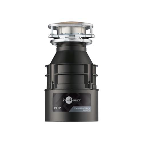 Black 1/3 HP Continuous Feed Garbage Disposal W960618