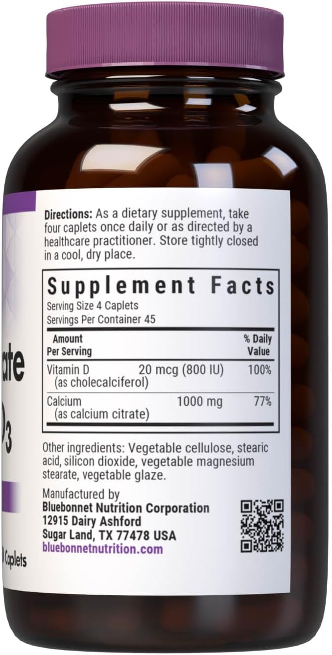 180 Count Calcium Citrate Caplets X113