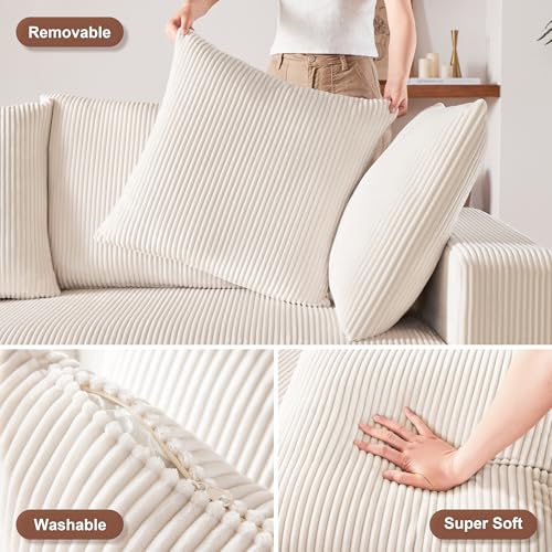 Grey Oversized Chaise Lounge with Ottoman F913204