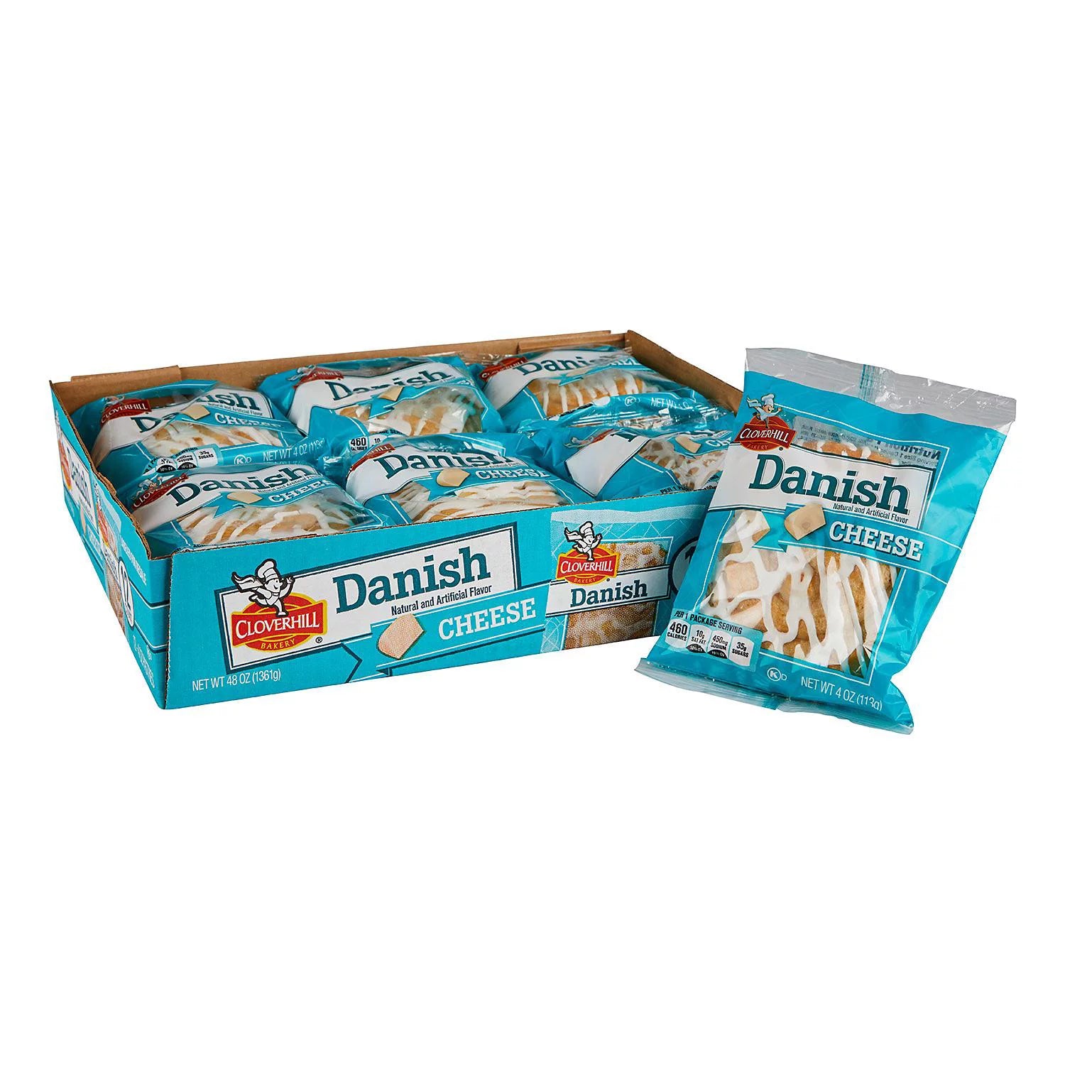 Cheese Danish, 4 Ounce, 12 per Box I1141