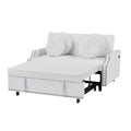 Beige Convertible Sofa Bed with Pull-Out Bed B781816