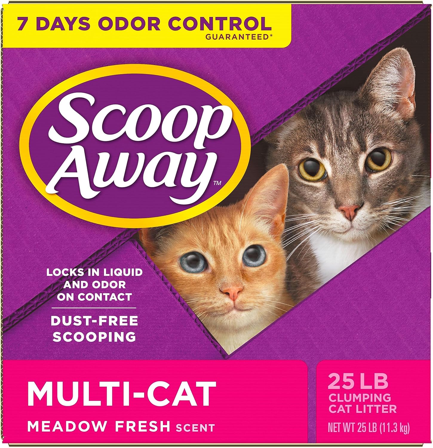 25 Pounds Clumping Cat Litter X45668
