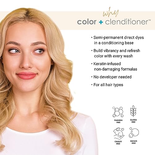 Semi Permanent Hair Color Depositing Conditioner, 12 Fl Oz K848