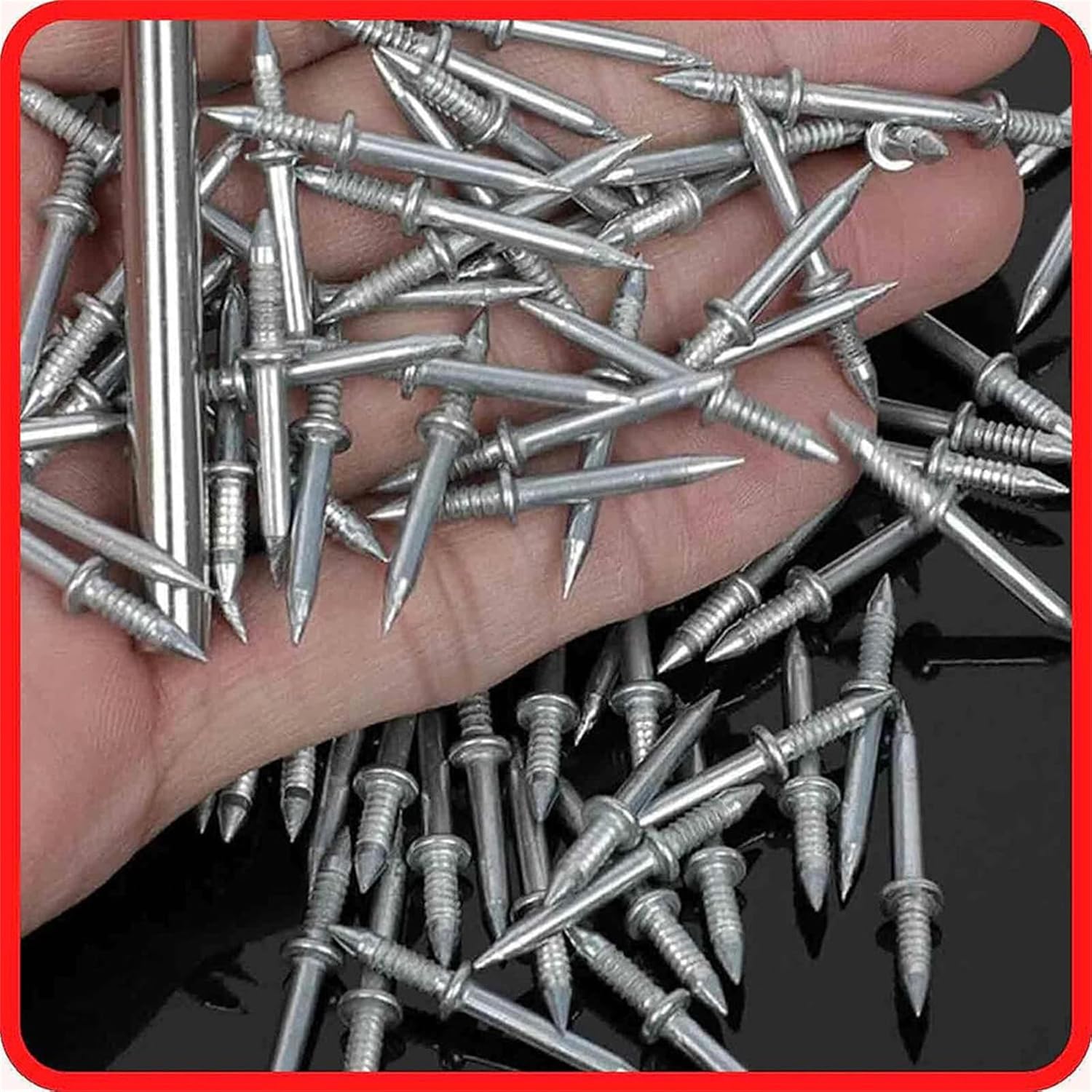 202pcs Double Head Skirting Thread Nails B96303