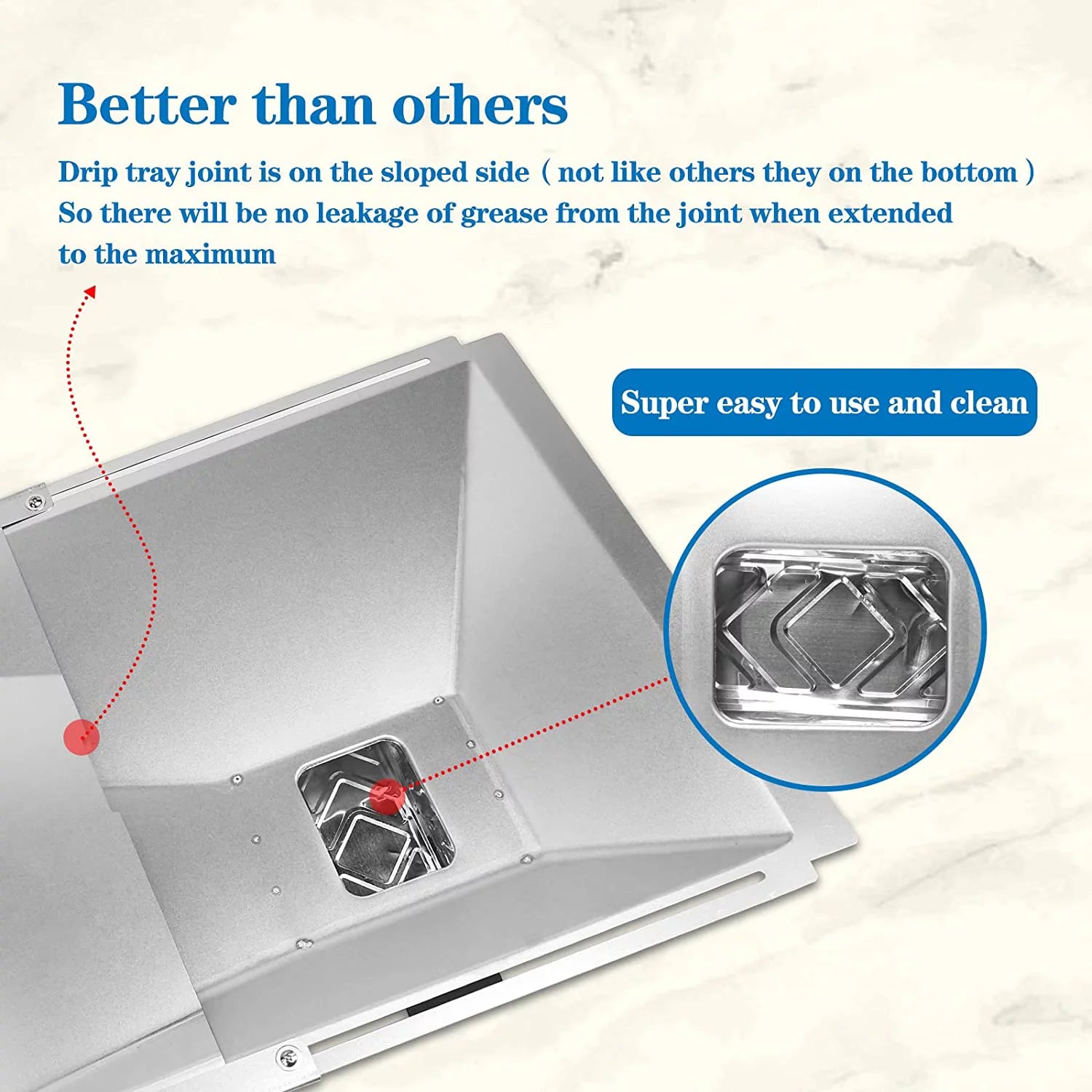 10 Pcs Aluminum Drip Tray Pan for Gas Grill Q3889