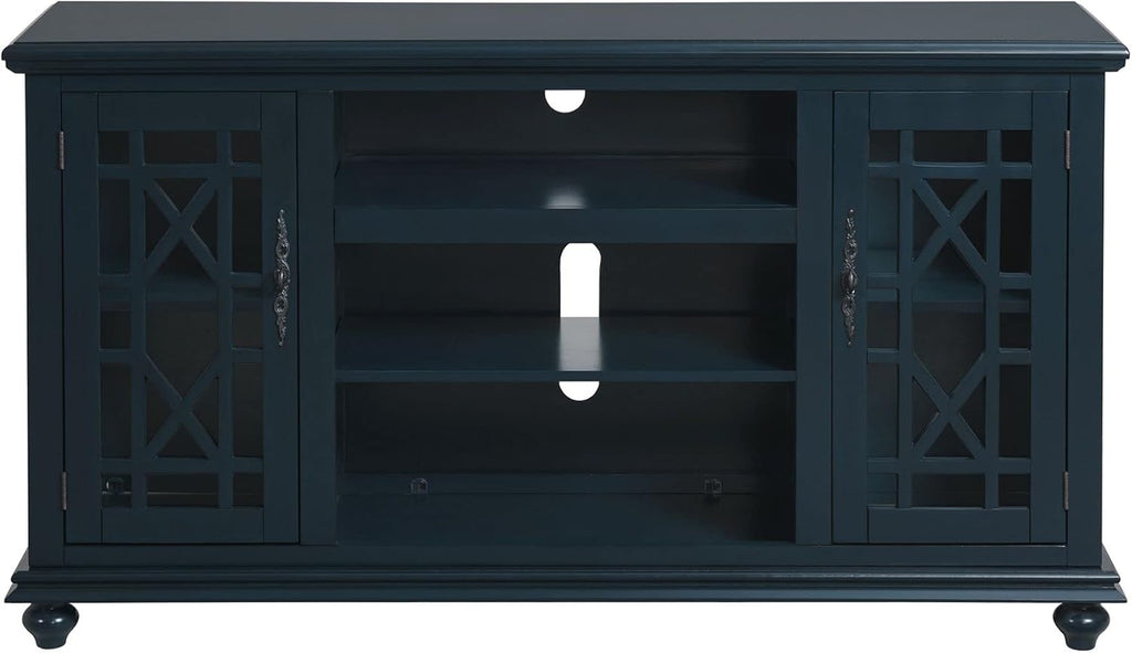 Blue 2 Door TV Stand F4381