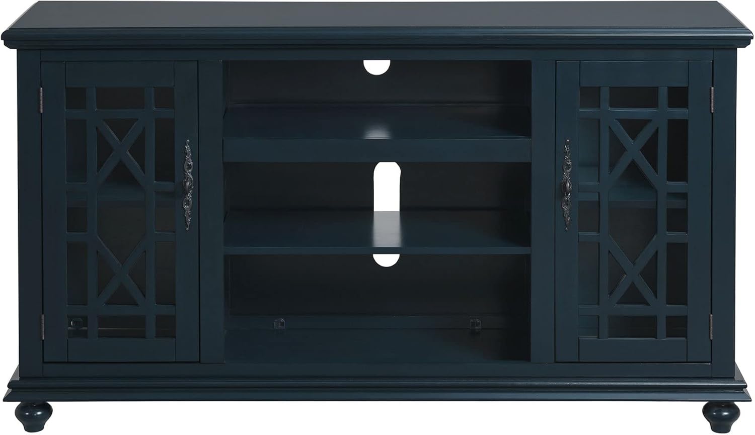 Blue 2 Door TV Stand F4381