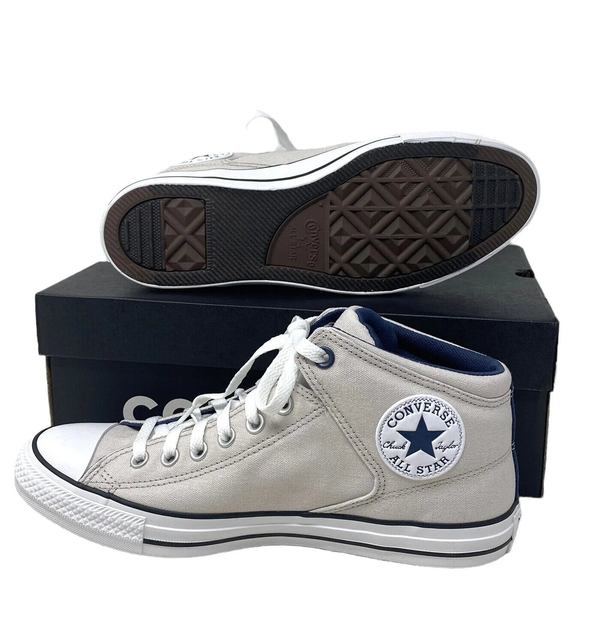 Pale Putty Canvas Mid Casual Sneaker M669
