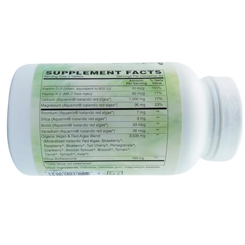 90 Tablets Algae Based Calcium 1,000 mg X473