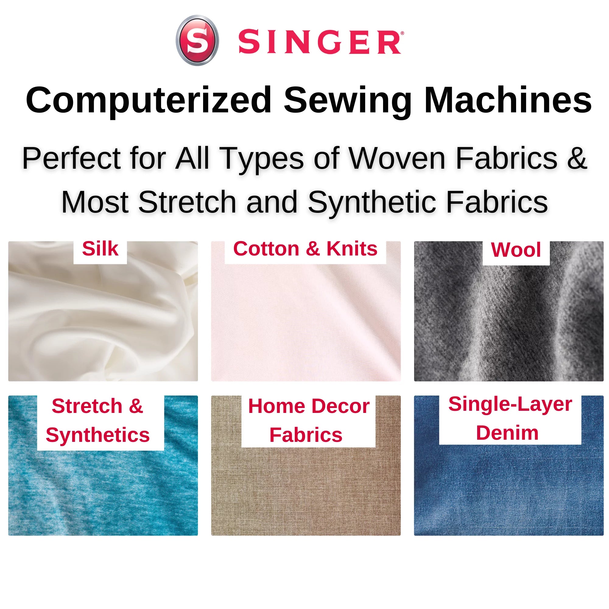 Computerized Sewing Machine with 154 Stitch Applications O7839