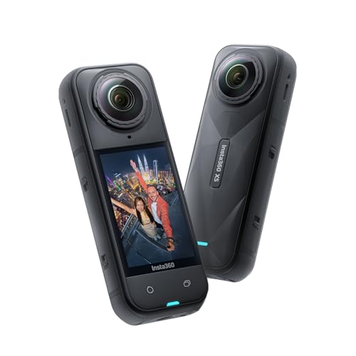Waterproof 8K 360° Action Camera with Replaceable Lens C623172