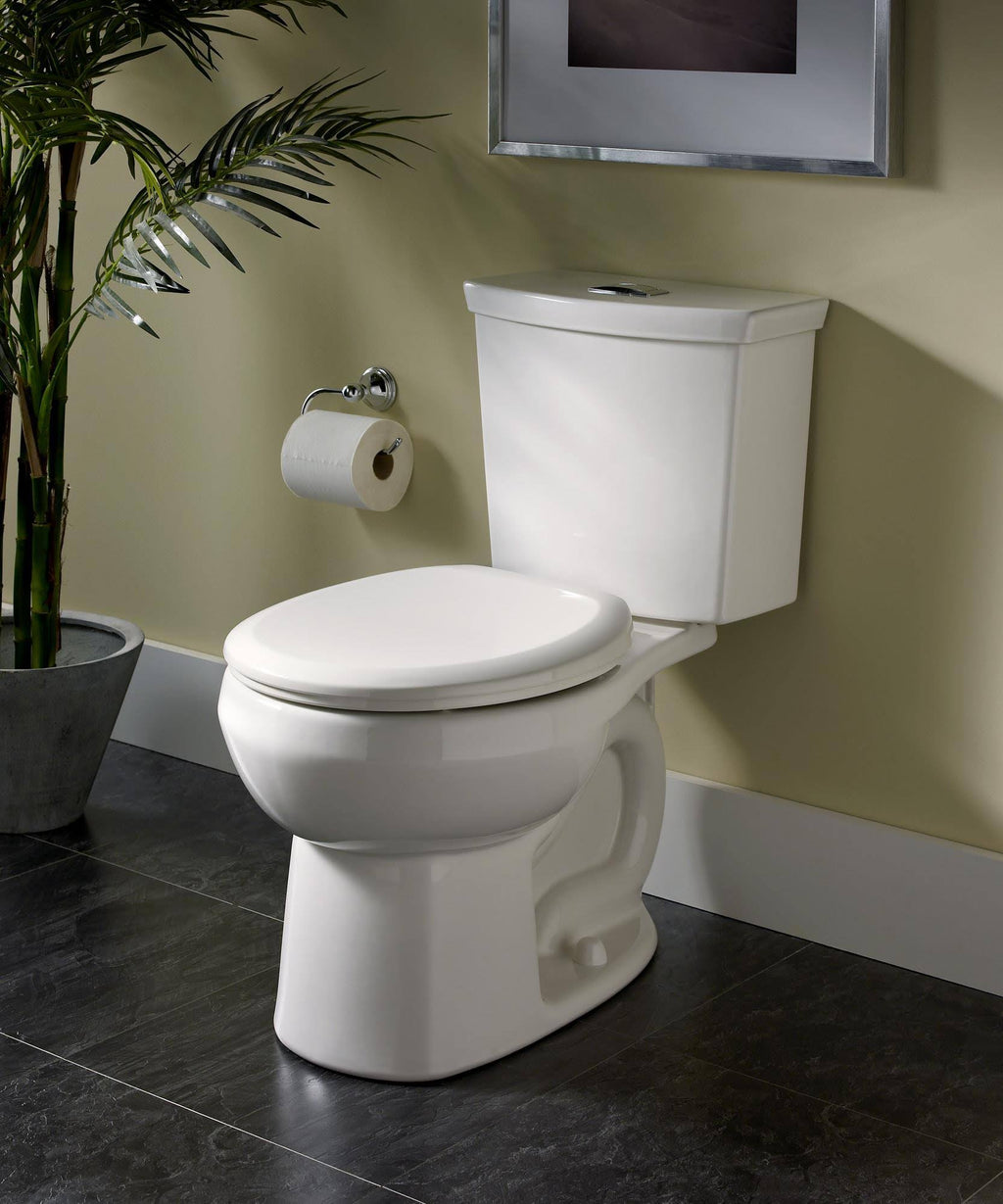 White Dual Flush Elongated Two-Piece Toilet Q8743