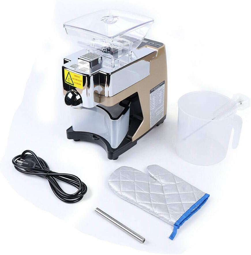 Stainless Steel 110V 450W Automatic Oil Press Machine E99252