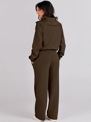 Womens 2 Piece Oversized Sweatsuit Set F8374