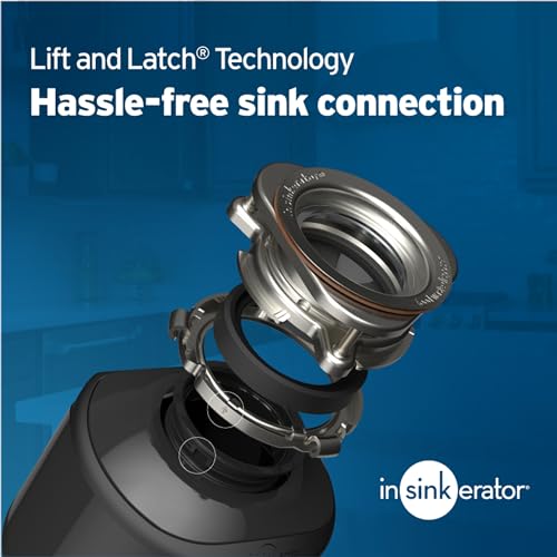 Black 1/3 HP Continuous Feed Garbage Disposal W960618