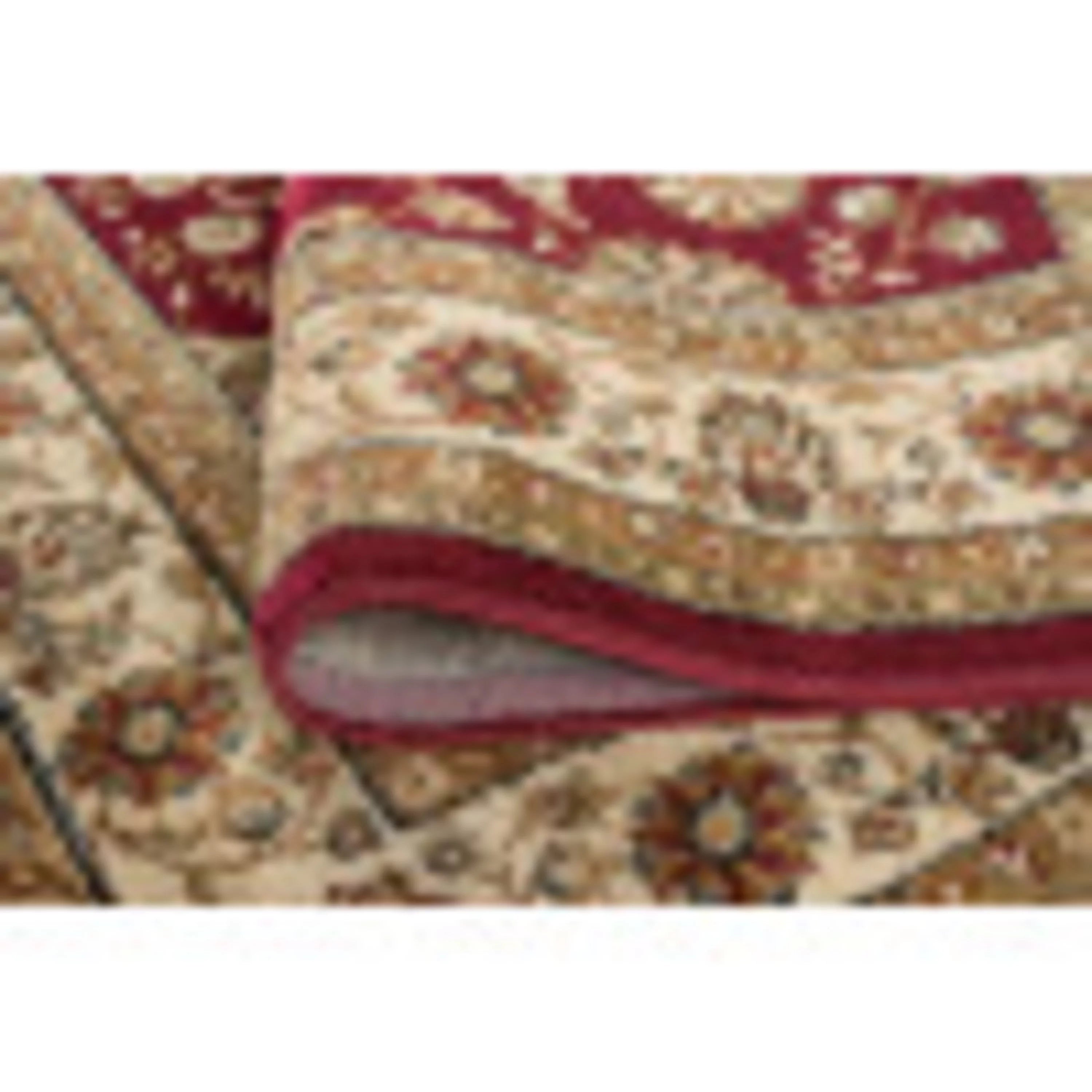 8x10 Red Traditional Area Rug T3825