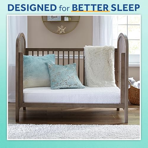 Cotton Cover 2-Stage Waterproof Baby Crib Mattress K23849
