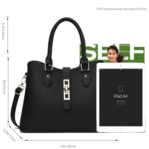 PU Leather Crossbody Tote Shoulder Bag F725201