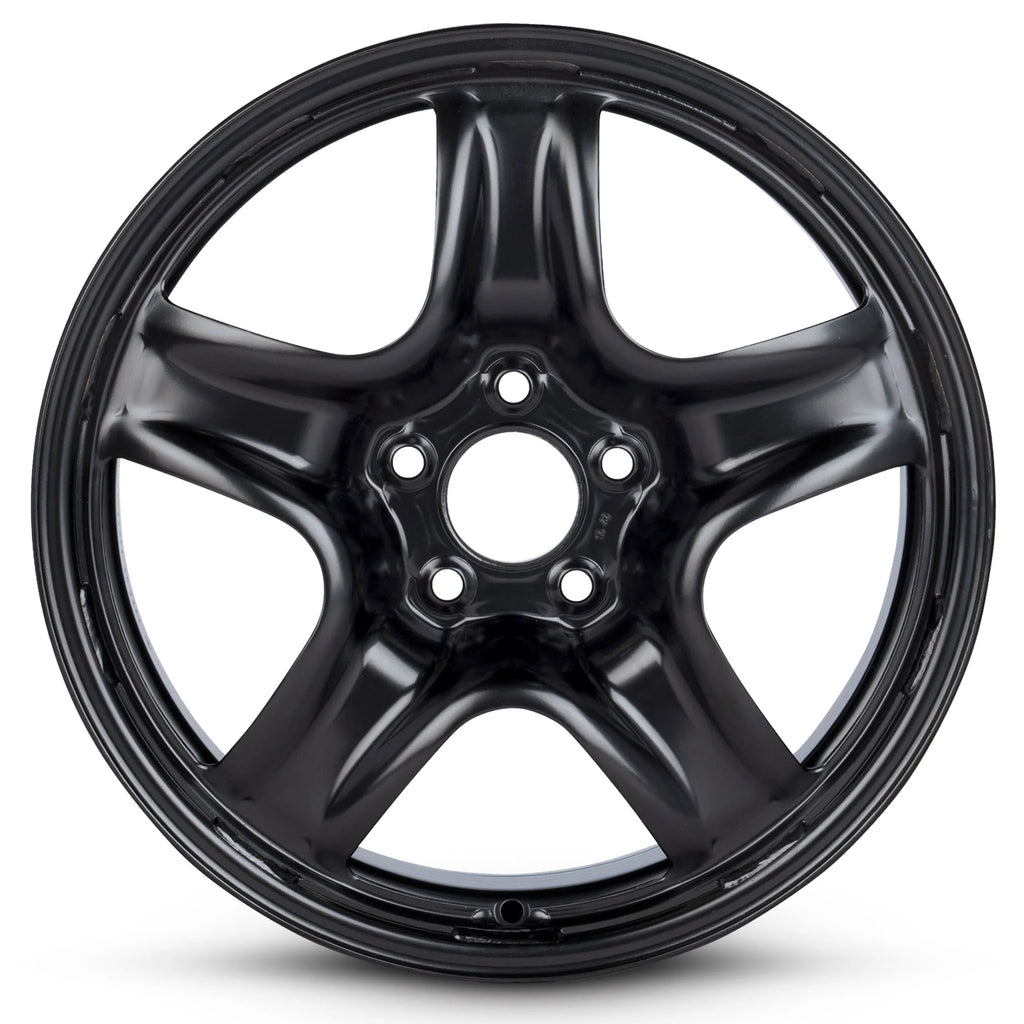17 Inch Painted Black Rim Car Wheel G559