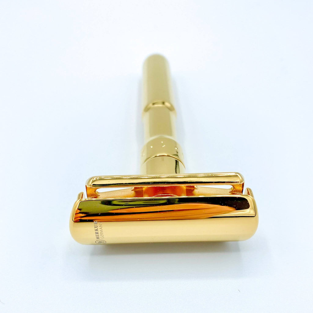 Gold Adjustable Double Edge Safety Razor C306861