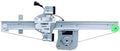Window Regulator W/Motor Rear Drivers Side Left RLH Replacement For Select 2007-2013 Chevy Silverado & GMC Sierra Pack of 2 X45224