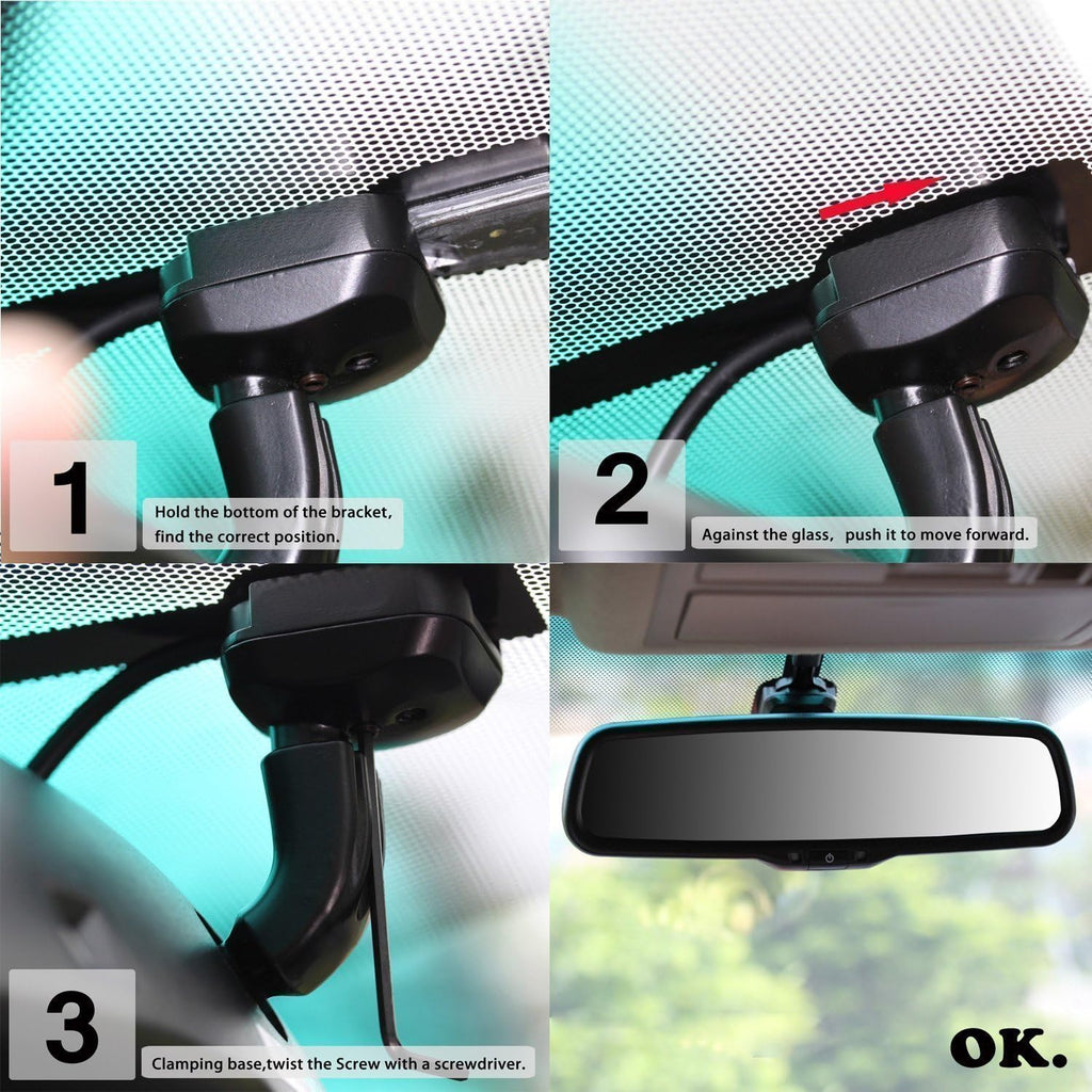 Wireless Backup Camera with Rear View Mirror Monitor S638318