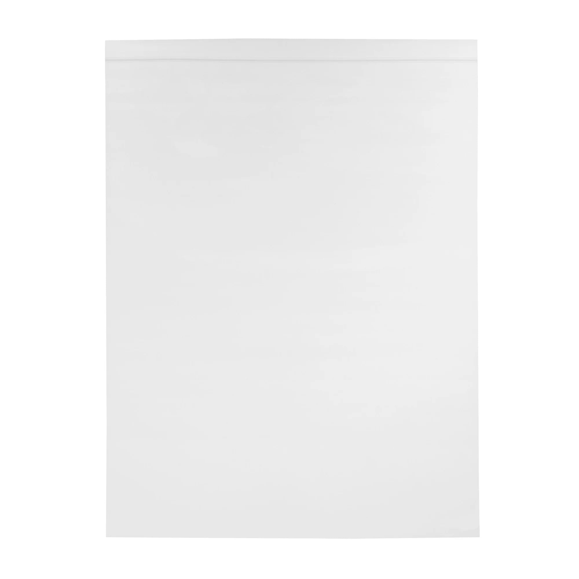 120-Pack Clear Plastic Self-Sealing 2 Gallon Storage Bags with Zip Top Lock P62584