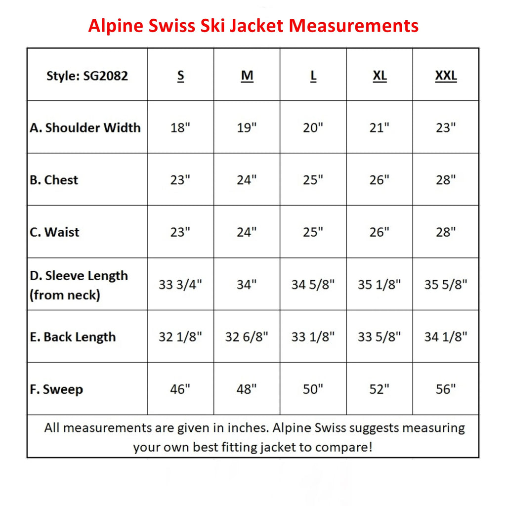 Waterproof Ski Jacket Snowboarding Winter Snow Coat F397370