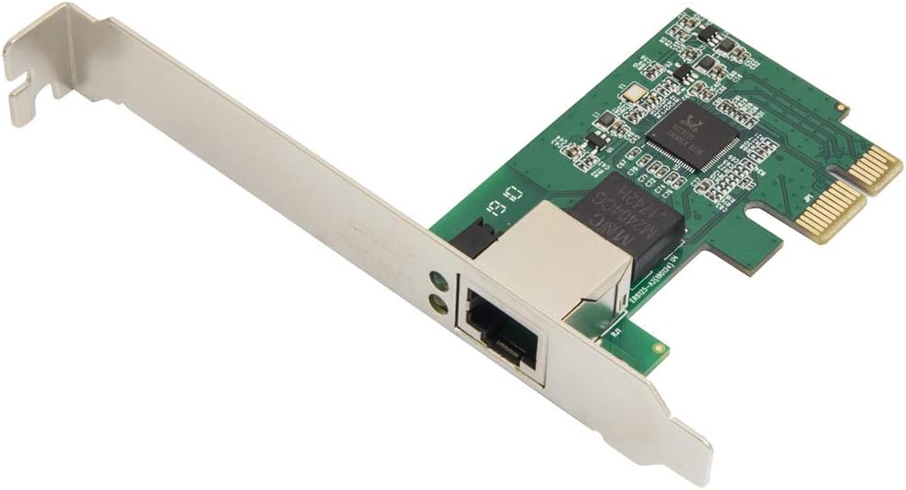 2.5 Gigabit Ethernet PCI-E Network Card RJ45 LAN Adapter Low Profile Bracket Pack of 2 G55038