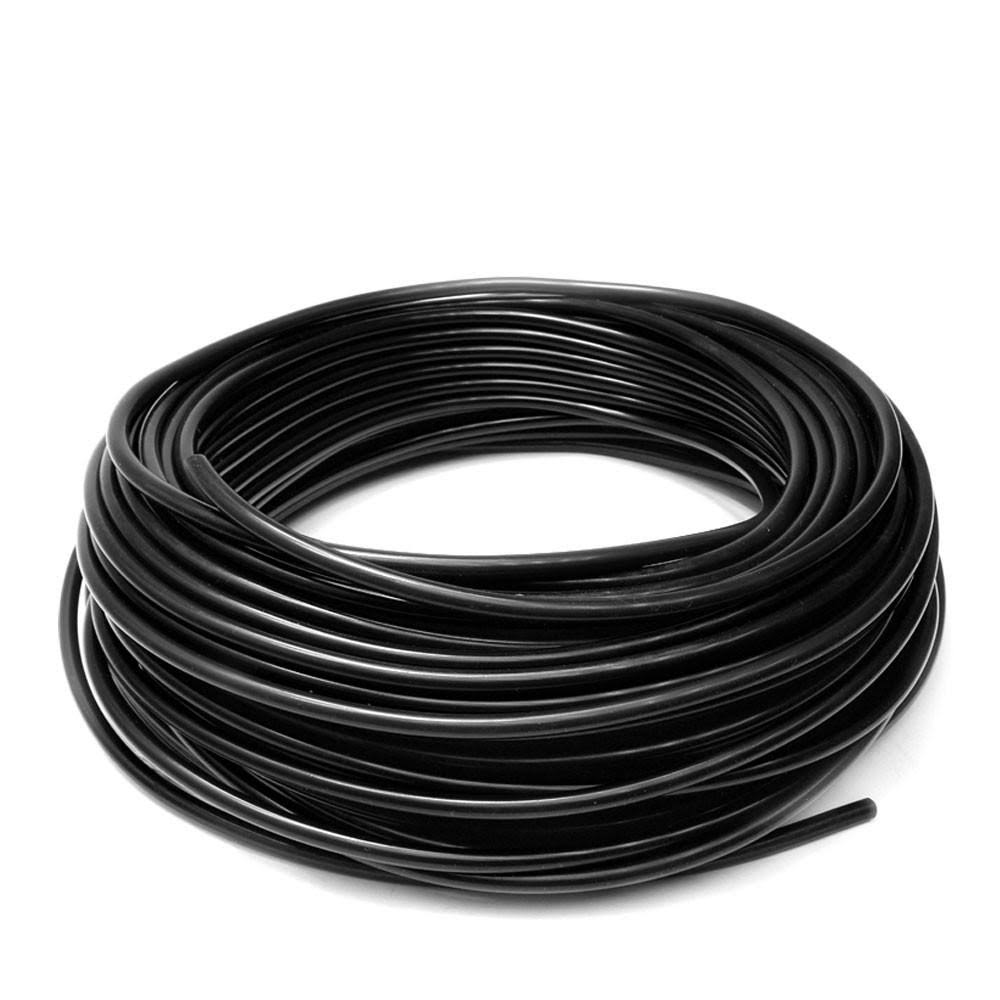 Black 5/32 inch (4mm) ID Silicone Vacuum Hose, 100 Feet Pack O242