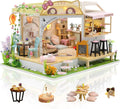 DIY Miniature Dollhouse Kit 1:24 Scale with Music and Dust Proof G88664